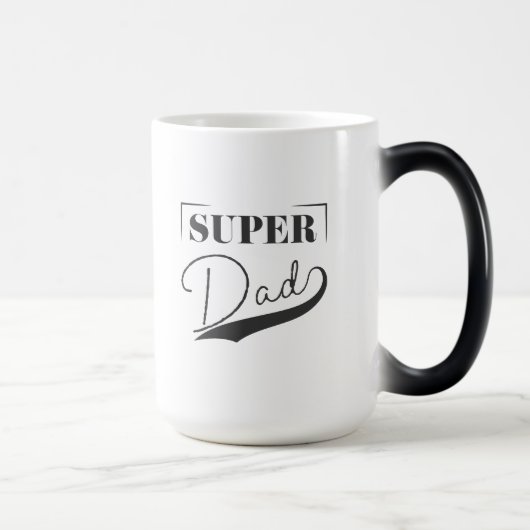 Mug Magique Super papa (Droite)