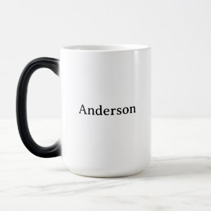Mug Magique Supprimer le texte Remplacer votre propre concepti