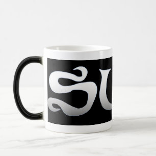 Mug Magique Surf noir morceau