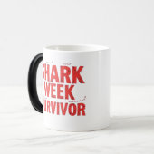 Mug Magique Survivant de la Semaine du requin (Devant gauche)
