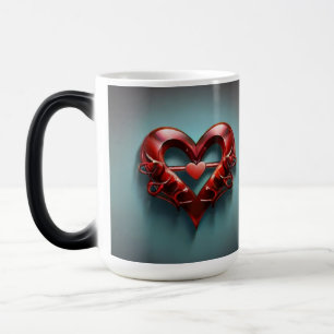 Mug Magique Symbole d'amour Transformations magiques Morpher M