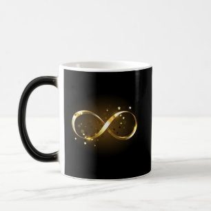 Mug Magique Symbole d'infini doré