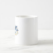 Mug Magique Symbole infini de papillons Morpho bleus (Centre)