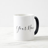 Mug Magique "Symbole zodiaque Taurus personnalisé Nom et trait (Devant droit)
