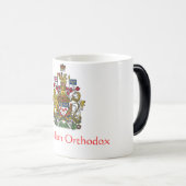 Mug Magique T-shirts orthodoxe canadien et plus… (Devant droit)