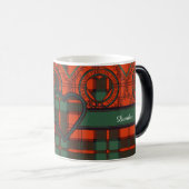 Mug Magique Tartan d'écossais de plaid de clan de Dunbar (Devant droit)