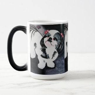 MUG MAGIQUE TARTE SHIH TZU DE BONBON