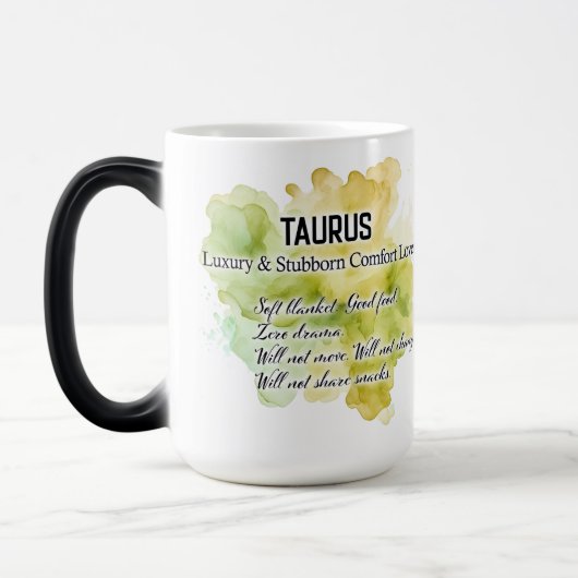 Mug Magique Taurus  (Gauche)