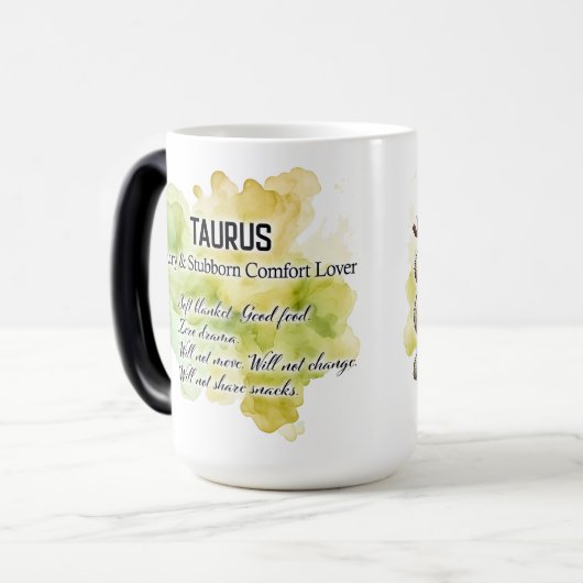 Mug Magique Taurus (Devant gauche)