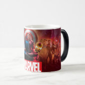 Mug Magique Taza 11 onzas de marvel (Devant droit)