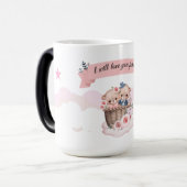 Mug Magique Taza blanca brillante (Devant gauche)