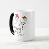 Mug Magique Taza solo para ti con búhos hermosas (Devant gauche)