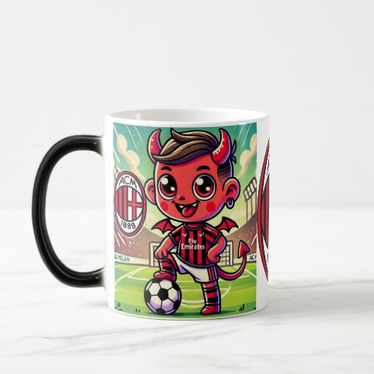 Mug Magique Tazza Milan calcio (Gauche)
