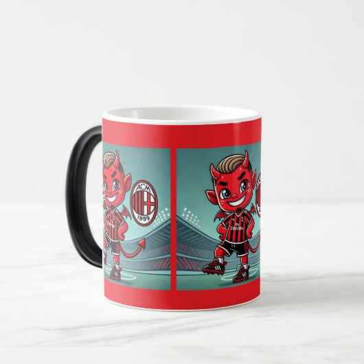 Mug Magique Tazza Milan calcio (Devant gauche)