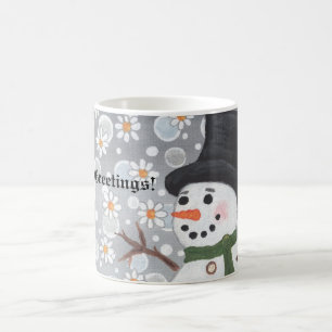 Mug Magique Tempête de neige de bonhomme de neige, Bonnes
