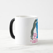 Mug Magique Temps avec votre Danois (Devant gauche)