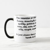 Mug Magique Temps sur vos mains (Gauche)