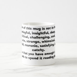 Mug Magique Temps sur vos mains
