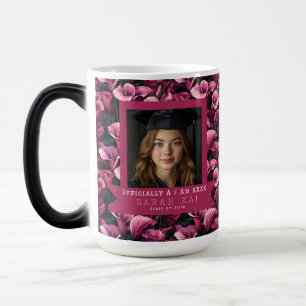 Mug Magique Tendances de lys calla Fleur Promotion de diplômés