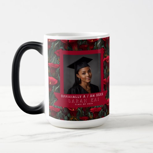 Mug Magique Tendances de lys calla Flower Masters (Gauche)