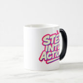 Mug Magique Tenez-vous là (Devant droit)