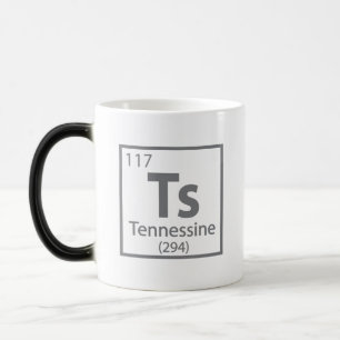 Mug Magique Tennessine - Tennessee Science Table Périodique