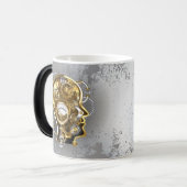 Mug Magique Tête de vapeur avec manomètre (Devant gauche)