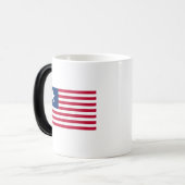 Mug Magique Texas, Lone Star et Rayures (Devant gauche)