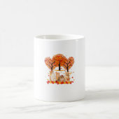 Mug Magique Thanksgiving Maple Cat Heart Shape Tree Leaf (Centre)