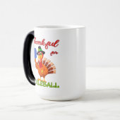 Mug Magique Thanksgiving Turkey - Thankful Pickleball (Devant gauche)