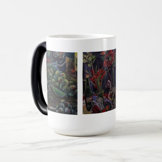 Mug Magique Thé avec l'artiste (Devant gauche)