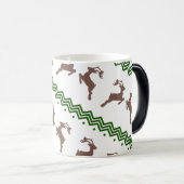 MUG MAGIQUE THE BROWN REINDEER PATTERN (Devant droit)