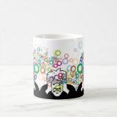 Mug Magique Thinking Man : Un personnage de mème drôle (Centre)