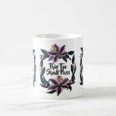 Mug Magique "This Too Shop Pass" Aquarelle Lily Wreath (Centre)