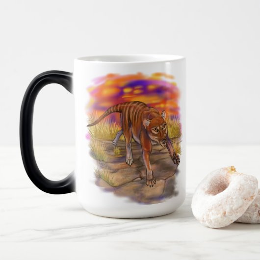 Mug Magique Thylacine (Avec donut)