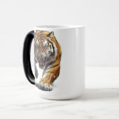 Mug Magique Tigre de charge hyper-réaliste (Devant gauche)
