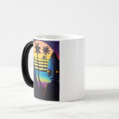 Mug Magique Tiki Night Synthwave Ken Gage (Devant gauche)