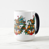 Mug Magique Tlazolteotl - Déesse De La Mère De La Terre (Devant droit)