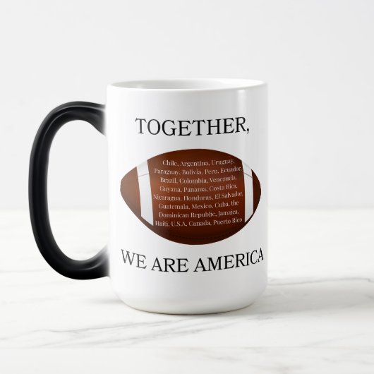 Mug Magique Together We Are America  (Gauche)