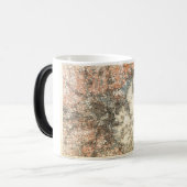 Mug Magique Topographique Vintage Old Boston (Devant gauche)