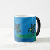 Mug Magique Tortue des îles Hawaii (Devant droit)