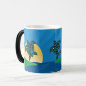 Mug Magique Tortue d'îles d'Hawaï (Devant gauche)
