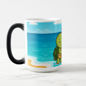 Mug Magique Tortues mignonnes | Couple de dessin adorable (Gauche)
