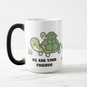Mug Magique Tortues vertes (Gauche)