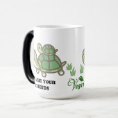 Mug Magique Tortues vertes (Devant gauche)