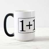 Mug Magique Tout le génie des maths (Gauche)