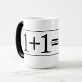 Mug Magique Tout le génie des maths (Devant gauche)