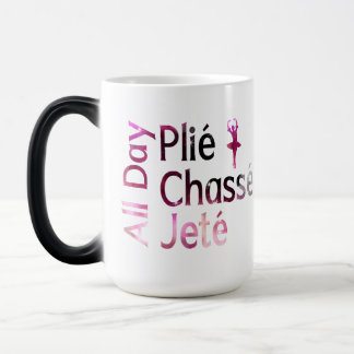 Mug Magique Toutes les pliés, chassés, jetés ~ Conception de b
