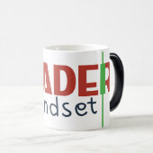 Mug Magique Trader Mindset – Discipline, Focus, Trading Psycho (Devant droit)