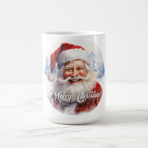 Mug Magique Tradition classique Père Noël Illustration Script